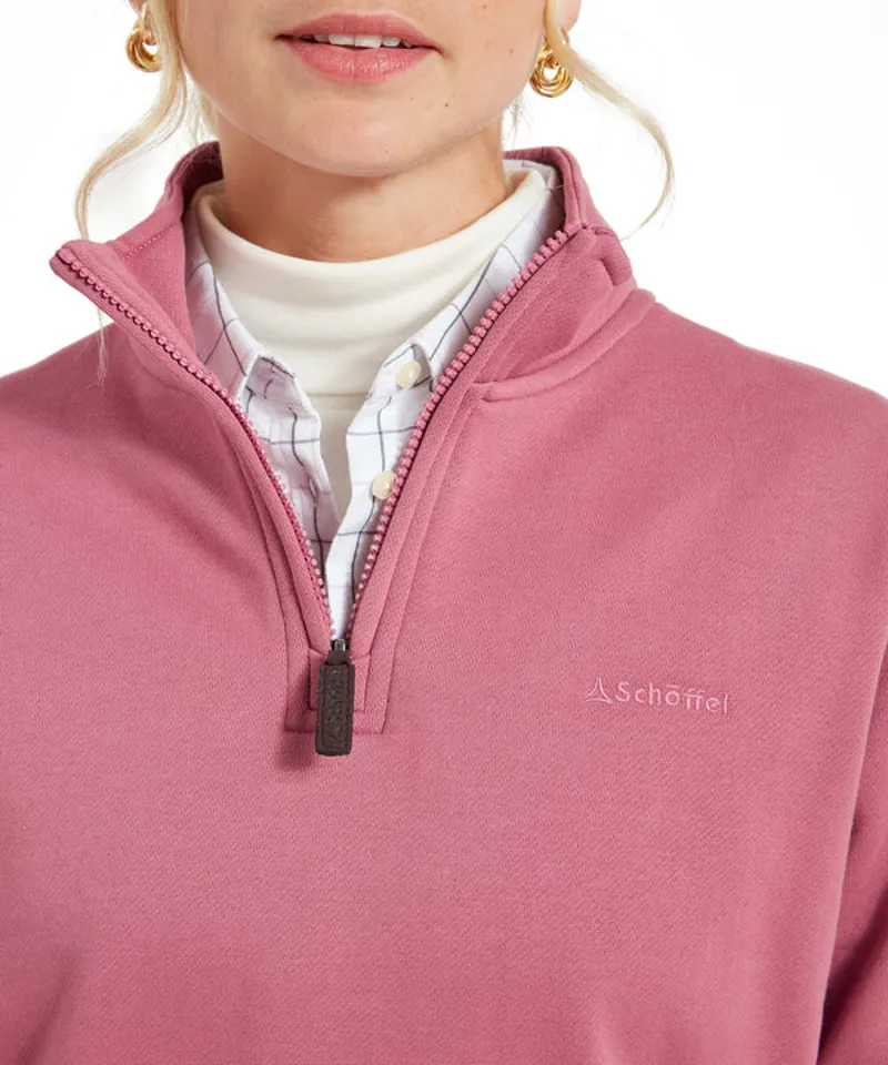 Schoffel Sennen Cove Sweatshirt - Dark French Rose-2