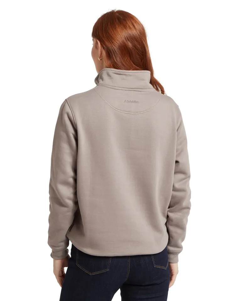 Schoffel Ladies Sennen Cove Sweatshirt - Mushroom-4