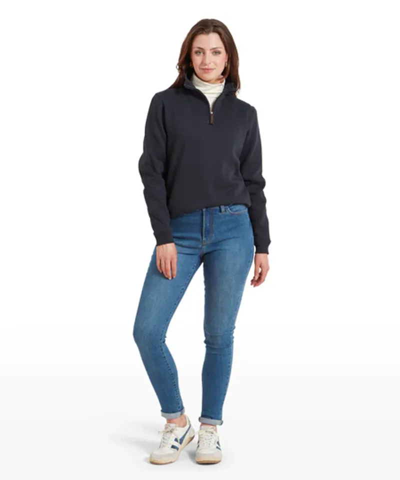 Schoffel Sennen Cove Sweatshirt - True Navy-3