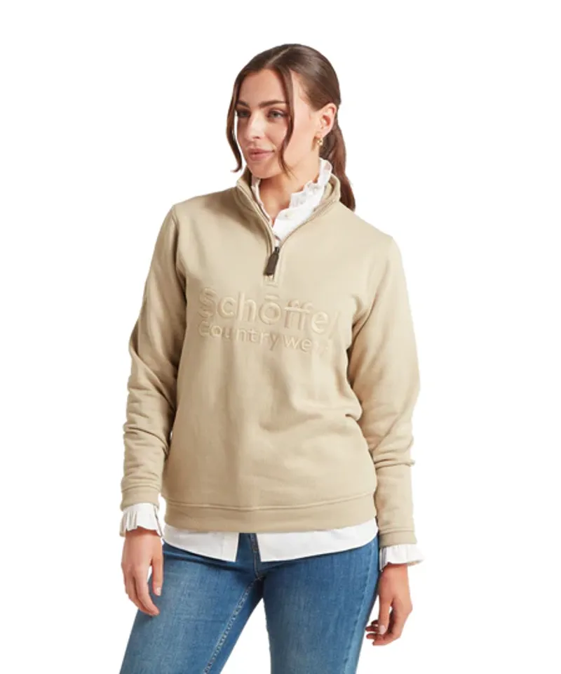 Schoffel St Issey Sweatshirt - Cobblestone-3