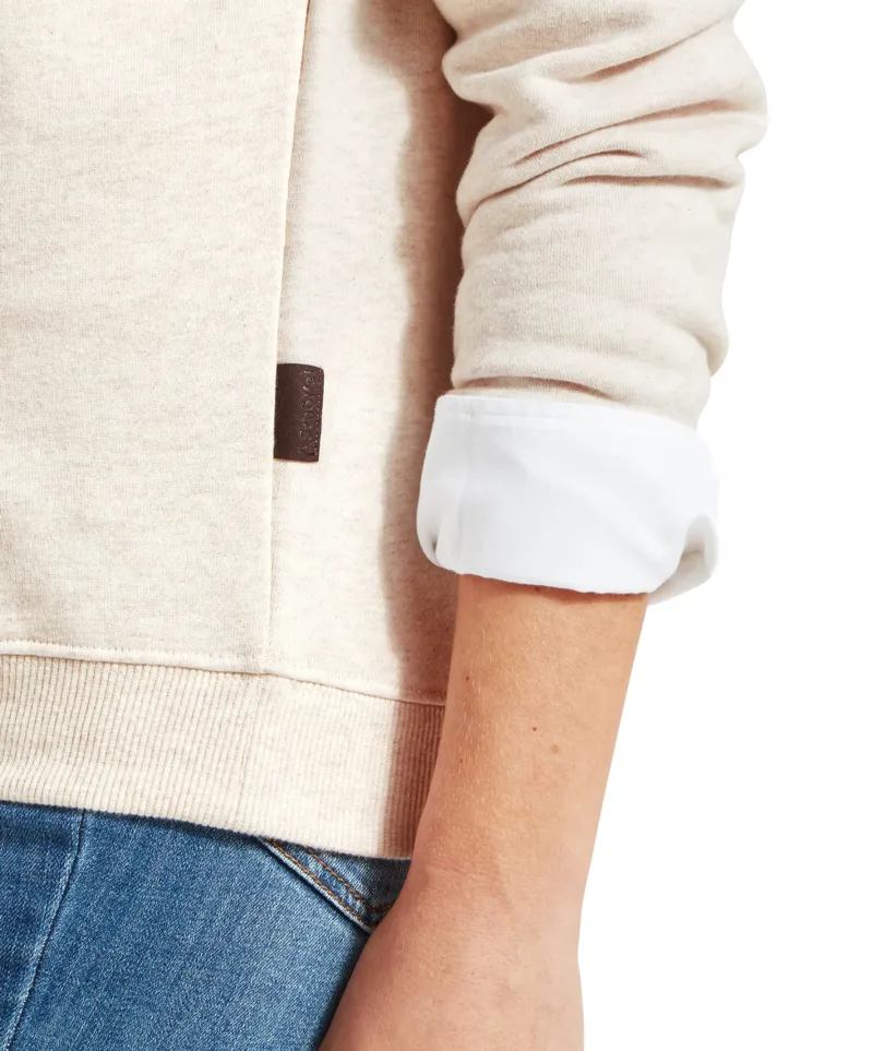 Schoffel Ladies St Issey Sweatshirt - Oat Marl-4