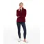 Schoffel Tilton II 1/4 Zip Ladies Fleece - Claret