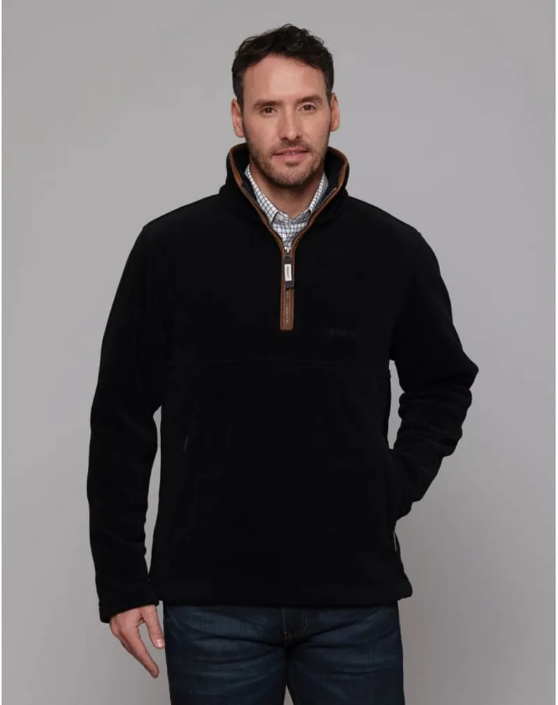 Schoffel Berkeley 1/4 Zip Fleece - Navy -2