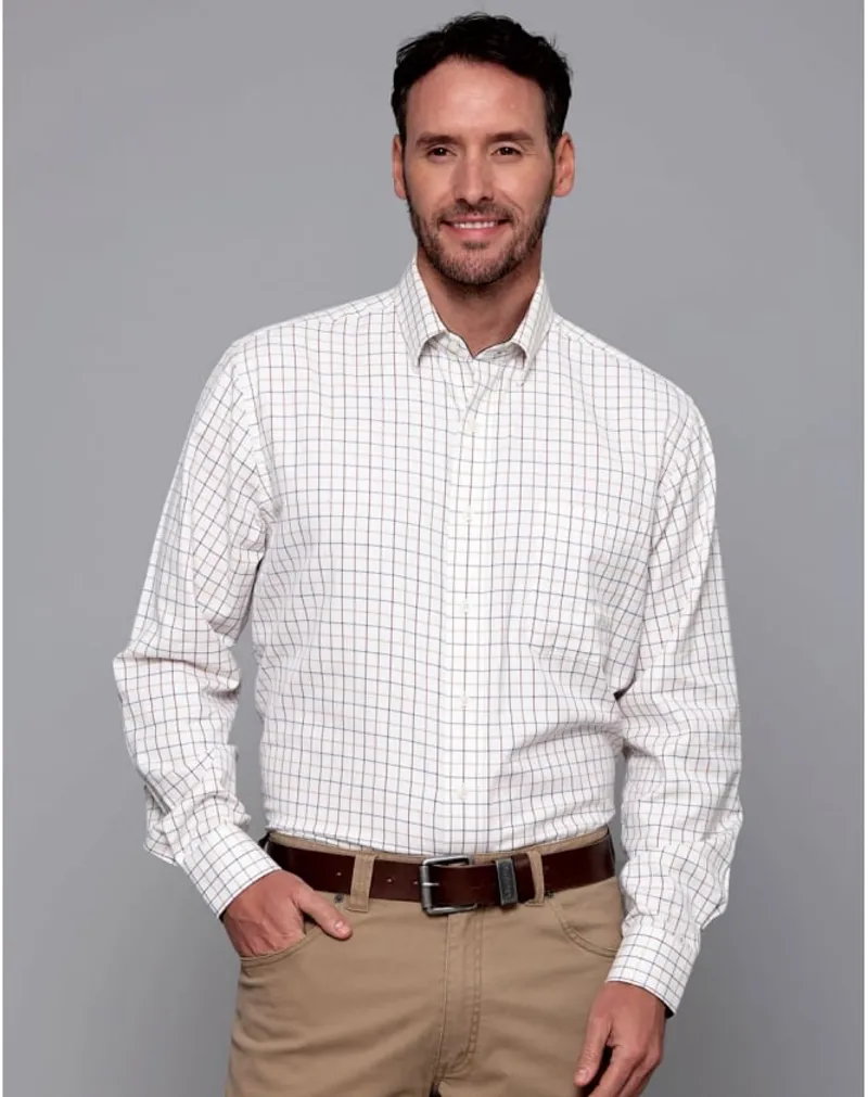 Schoffel Burnham Tattersall Shirt - Loch Ness-1