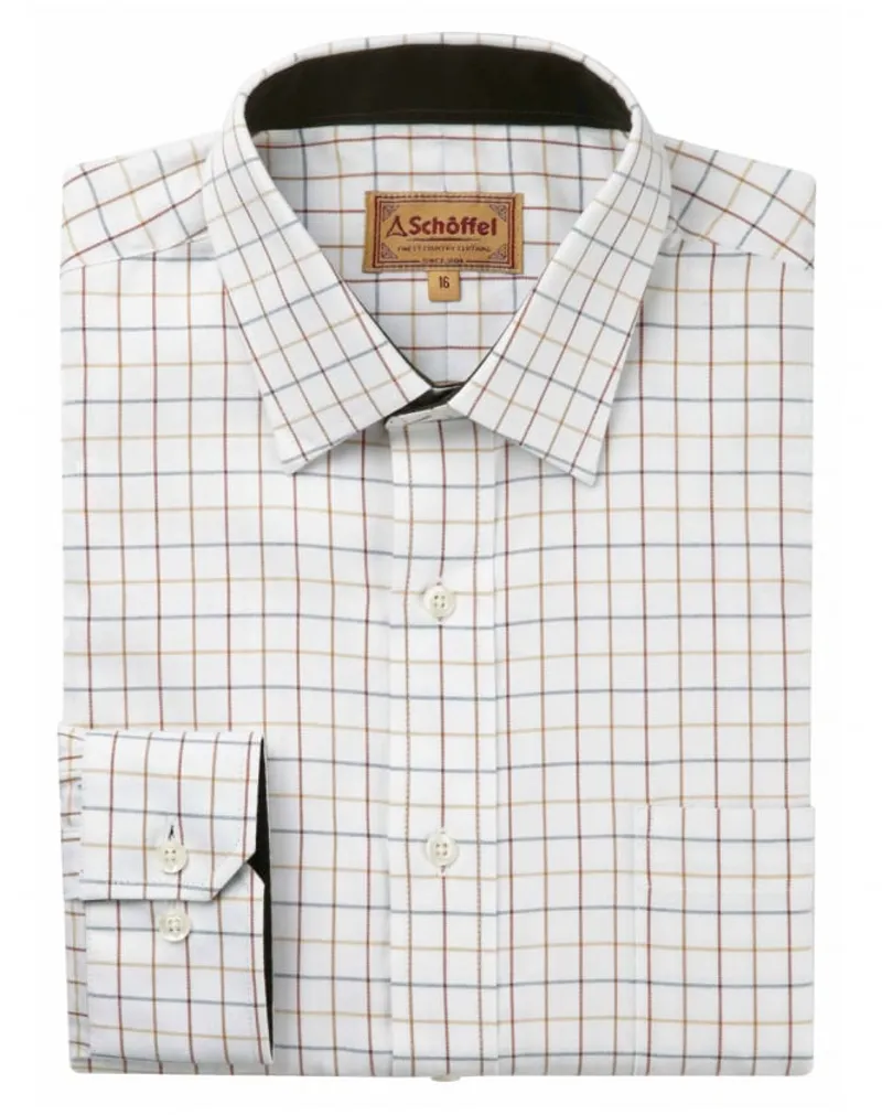 Schoffel Burnham Tattersall Shirt - Loch Ness