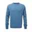 Schoffel Cotton/Cashmere Crew Neck Jumper - Denim Blue SIZES M + XXL