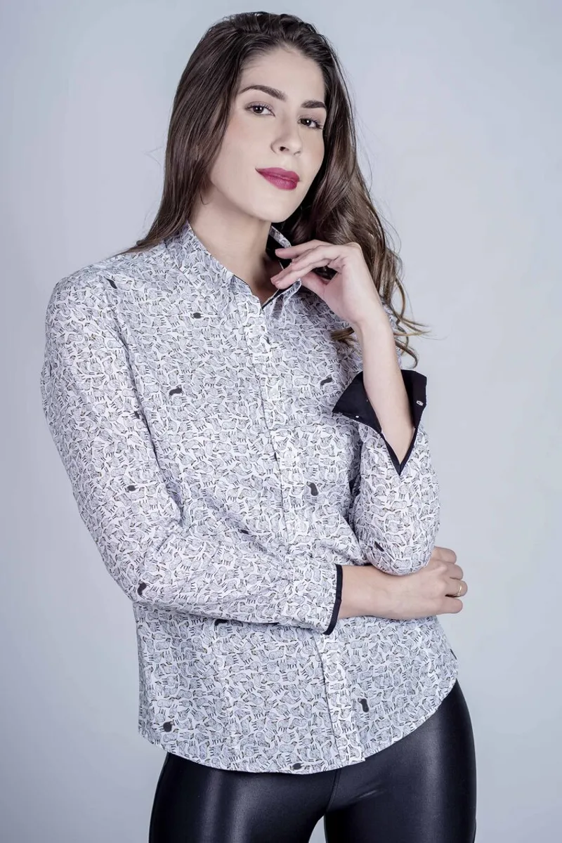 Hartwell Layla Ladies Shirt -Sheep-2