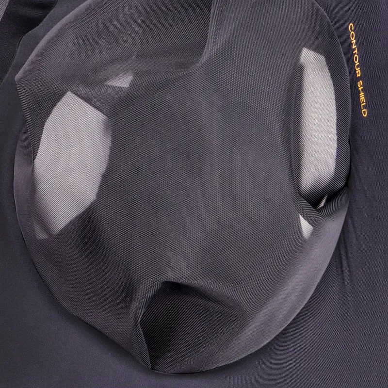 Shires Stretch Fly Mask - Jet Black-3