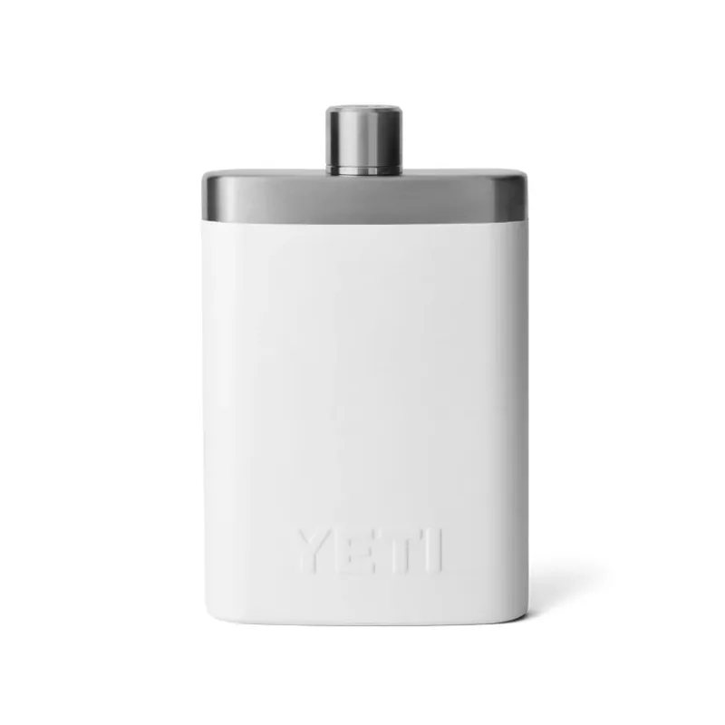 YETI Rambler Hip Flask - White-1