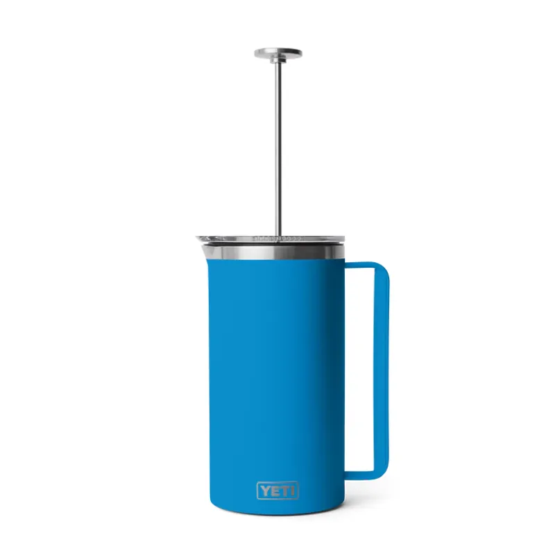 YETI French Press 64oz - Big Wave Blue-6