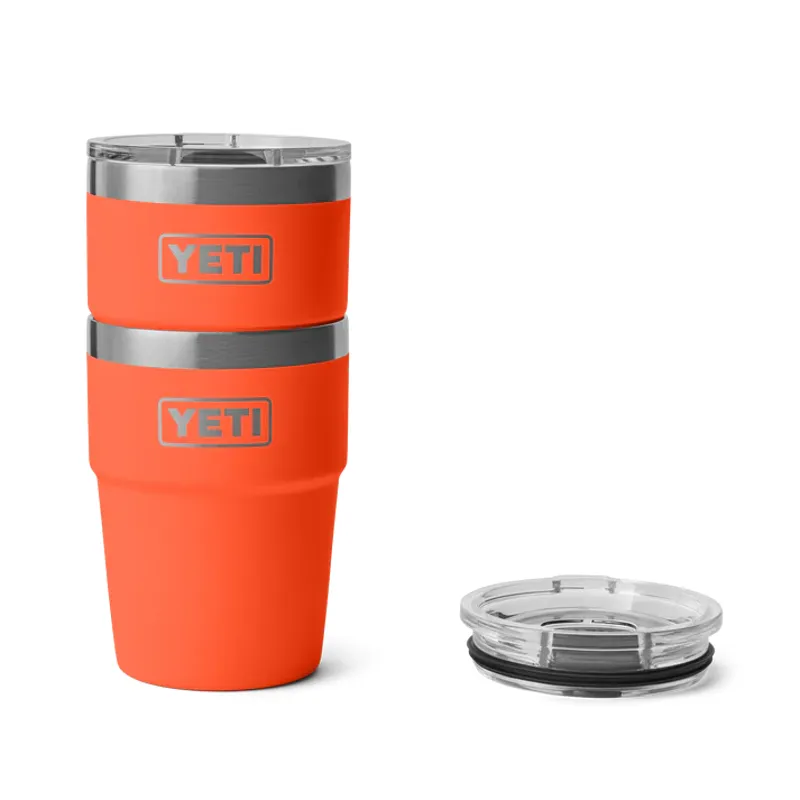 YETI Single 16oz Stackable Cup - Papaya-3