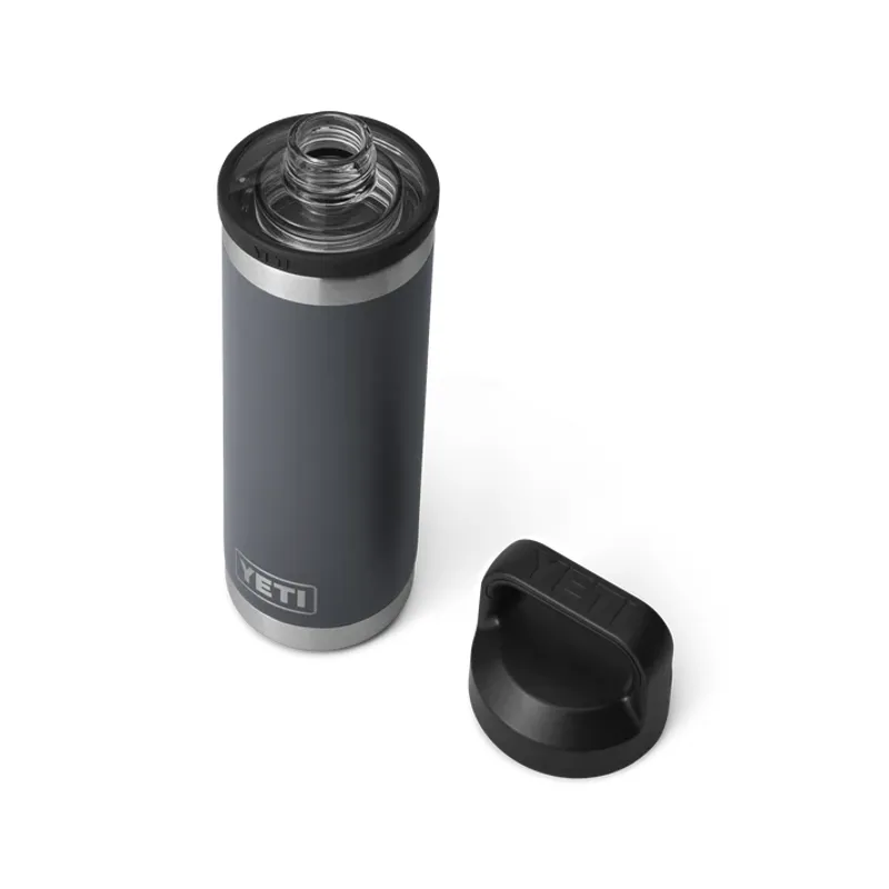 YETI Rambler 18oz Bottle With Chug Cap - Charcoal-1