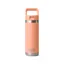YETI Rambler 18 Oz Bottle With Straw Cap - Lowcountry Peach