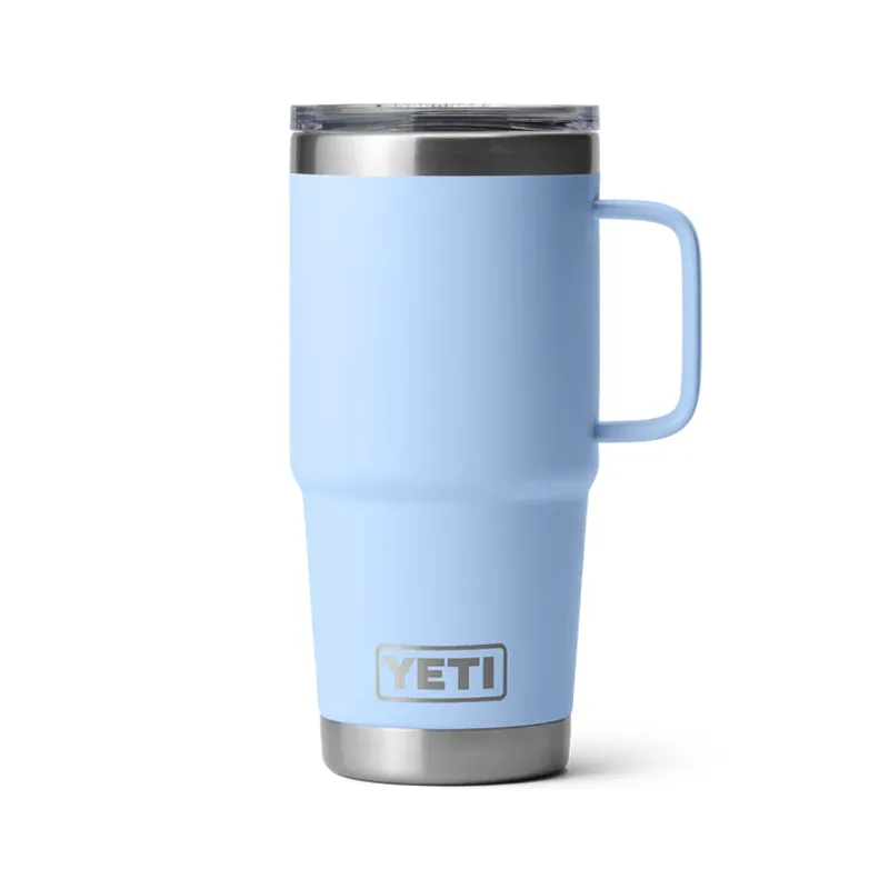 YETI Rambler 20oz Travel Mug - Big Sky Blue-1