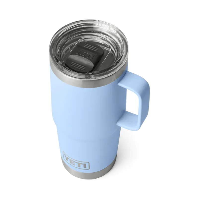 YETI Rambler 20oz Travel Mug - Big Sky Blue