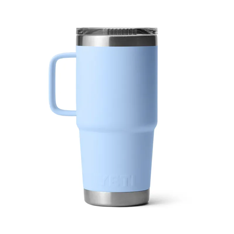 YETI Rambler 20oz Travel Mug - Big Sky Blue-2