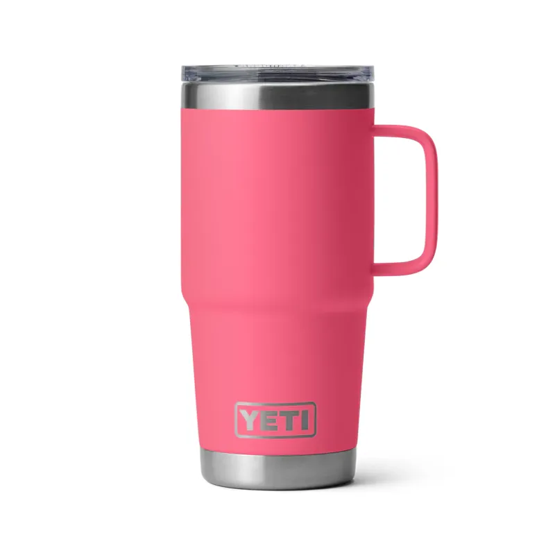 YETI Rambler 20 Oz Travel Mug 2.0 - Tropical Pink-2