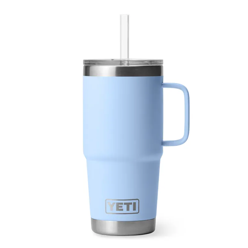 YETI Rambler 25oz Straw Lid Mug - Big Sky Blue-2