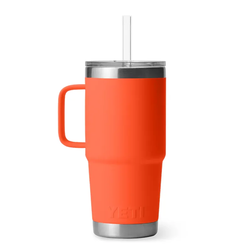 YETI Rambler 25oz Straw Lid Mug - Papaya-2