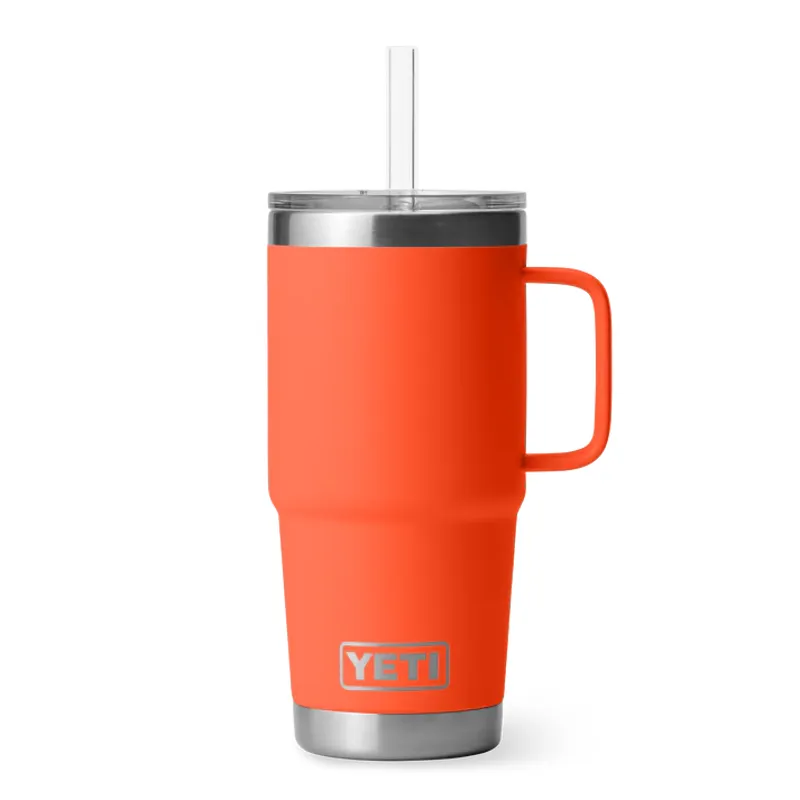 YETI Rambler 25oz Straw Lid Mug - Papaya
