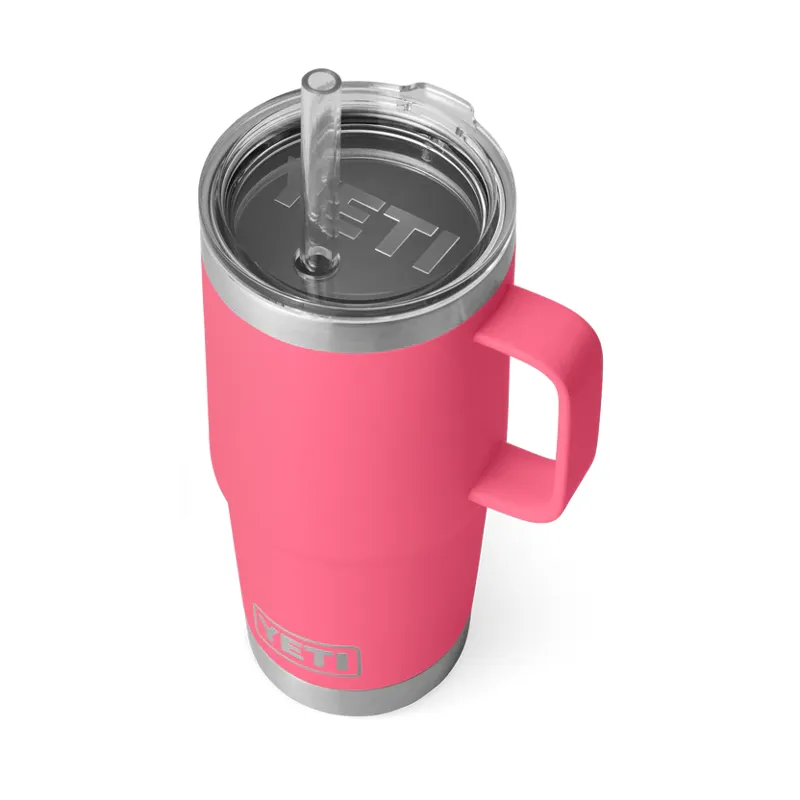 YETI Rambler 25 Oz Straw Lid Mug 2.0 - Tropical Pink