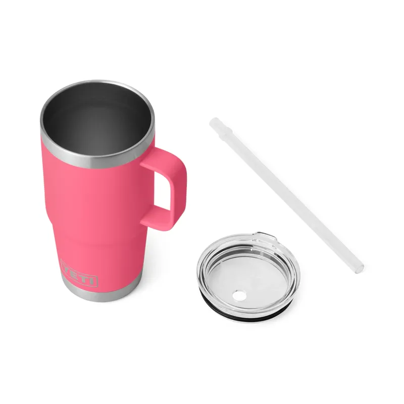 YETI Rambler 25 Oz Straw Lid Mug 2.0 - Tropical Pink-1
