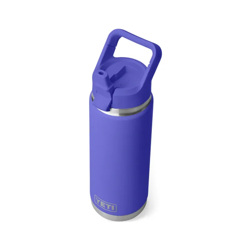 YETI Rambler 26oz Bottle With Straw Cap - Ultramarine Violet-4