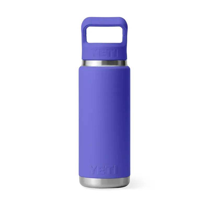 YETI Rambler 26oz Bottle With Straw Cap - Ultramarine Violet-2