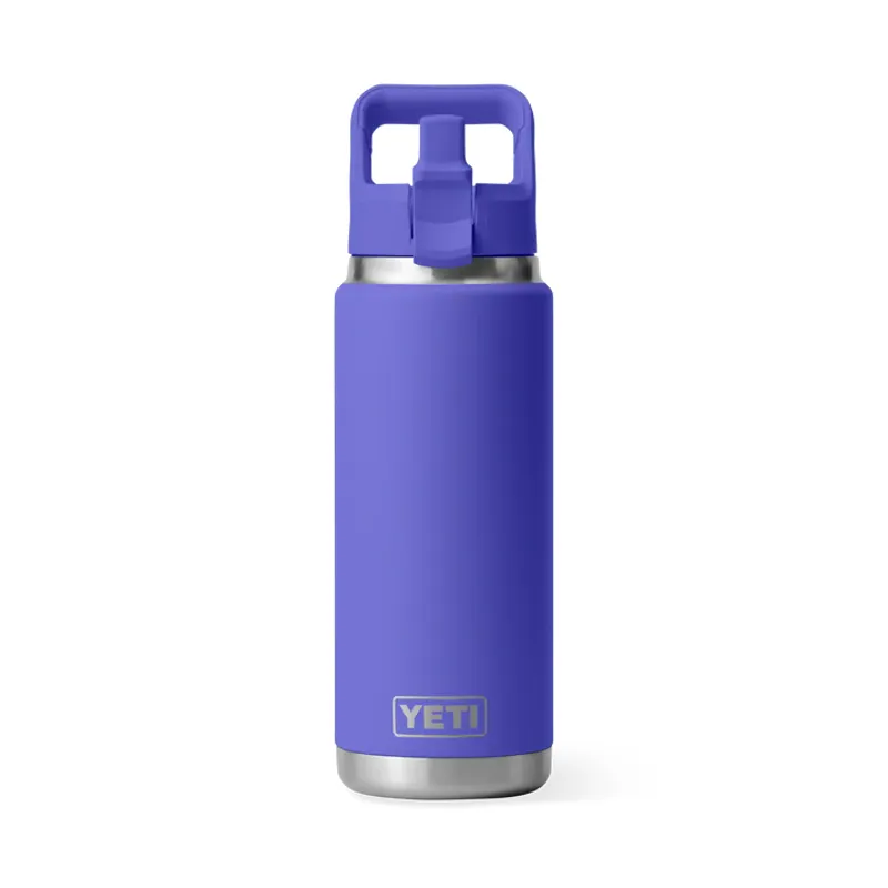 YETI Rambler 26oz Bottle With Straw Cap - Ultramarine Violet-3