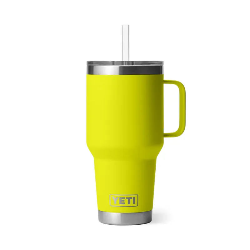 YETI Rambler 35oz Straw Lid Mug - Firefly Yellow