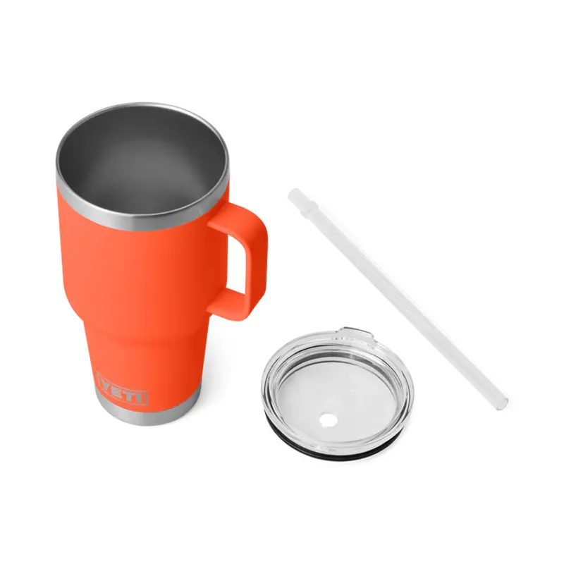 YETI Rambler 35oz Straw Lid Mug - Papaya-3