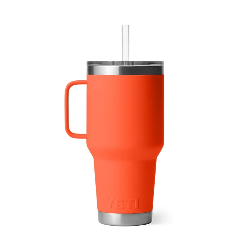 YETI Rambler 35oz Straw Lid Mug - Papaya-2