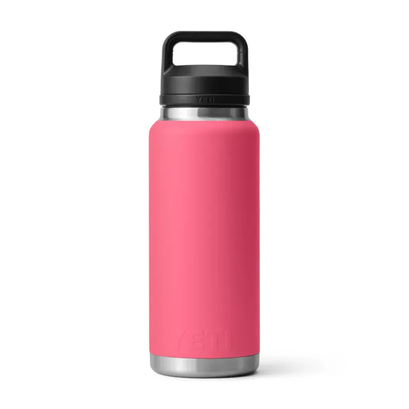 YETI Rambler 36 Oz Bottle Chug Cap 2.0 - Tropical Pink