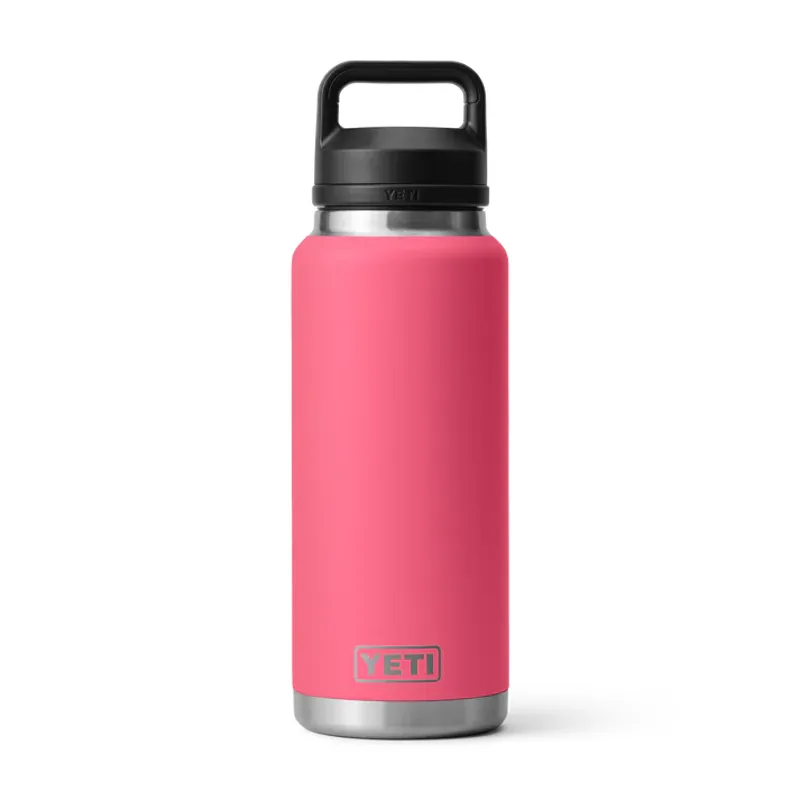 YETI Rambler 36 Oz Bottle Chug Cap 2.0 - Tropical Pink-2