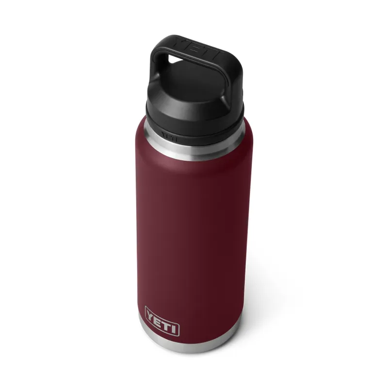 YETI Rambler 36 Oz Bottle Chug Cap 2.0 - Wild Vine Red-1