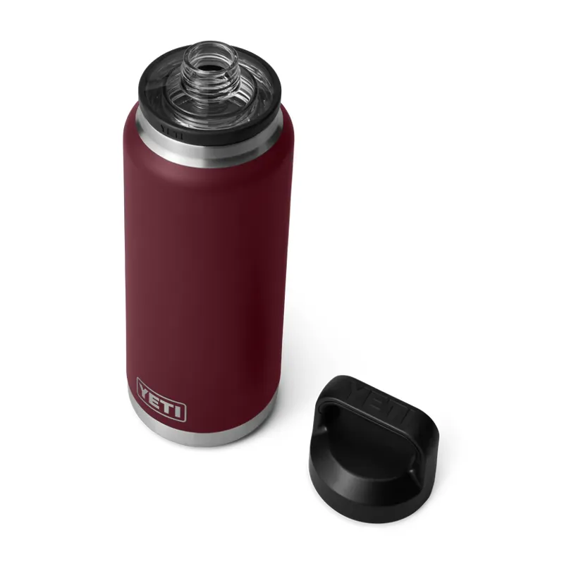 YETI Rambler 36 Oz Bottle Chug Cap 2.0 - Wild Vine Red-2