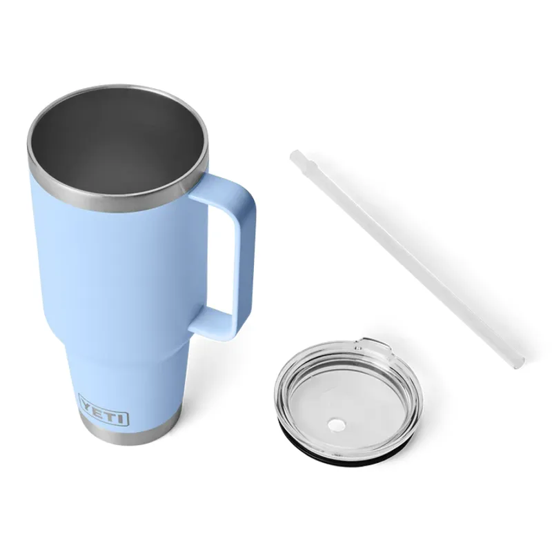 YETI Rambler 42oz Straw Lid Mug - Big Sky Blue-1