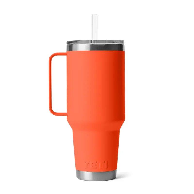 YETI Rambler 42oz Straw Lid Mug - Papaya-2