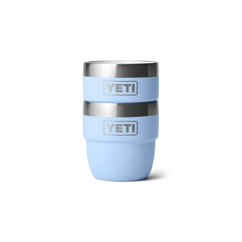 YETI Espresso Cup 4oz 2pk - Big Sky Blue-2