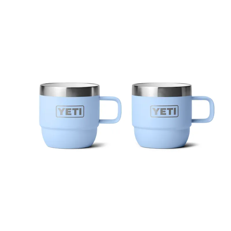 YETI Espresso Cup 6oz 2pk - Big Sky Blue