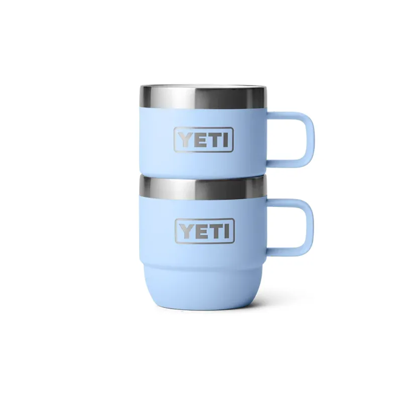 YETI Espresso Cup 6oz 2pk - Big Sky Blue-3