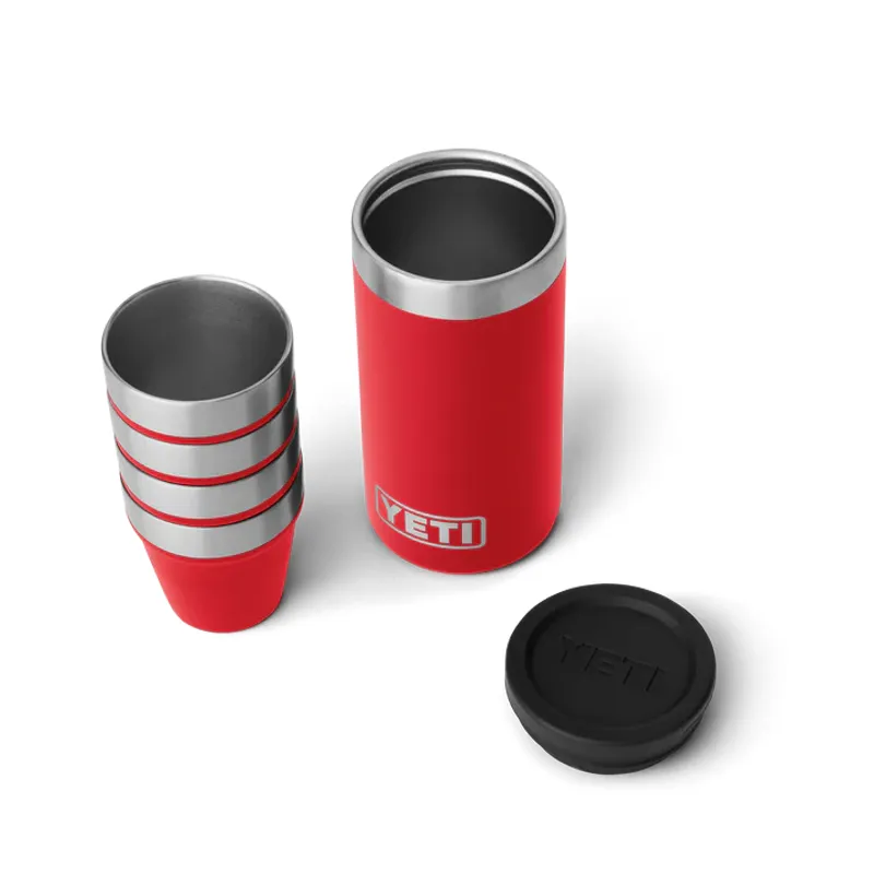 YETI Rambler Shot Glasses - Rescue Red-7