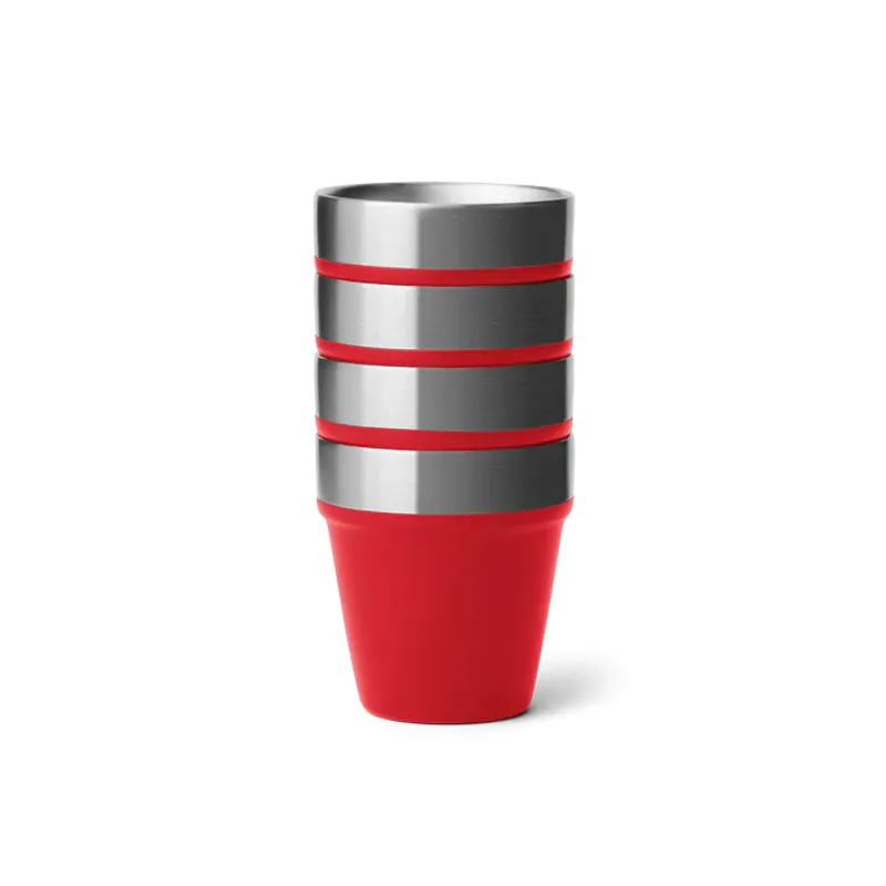YETI Rambler Shot Glasses - Rescue Red-5