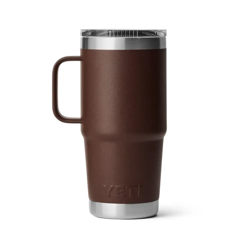 YETI Rambler 20oz Travel Mug 2.0 - Wetlands Brown-1