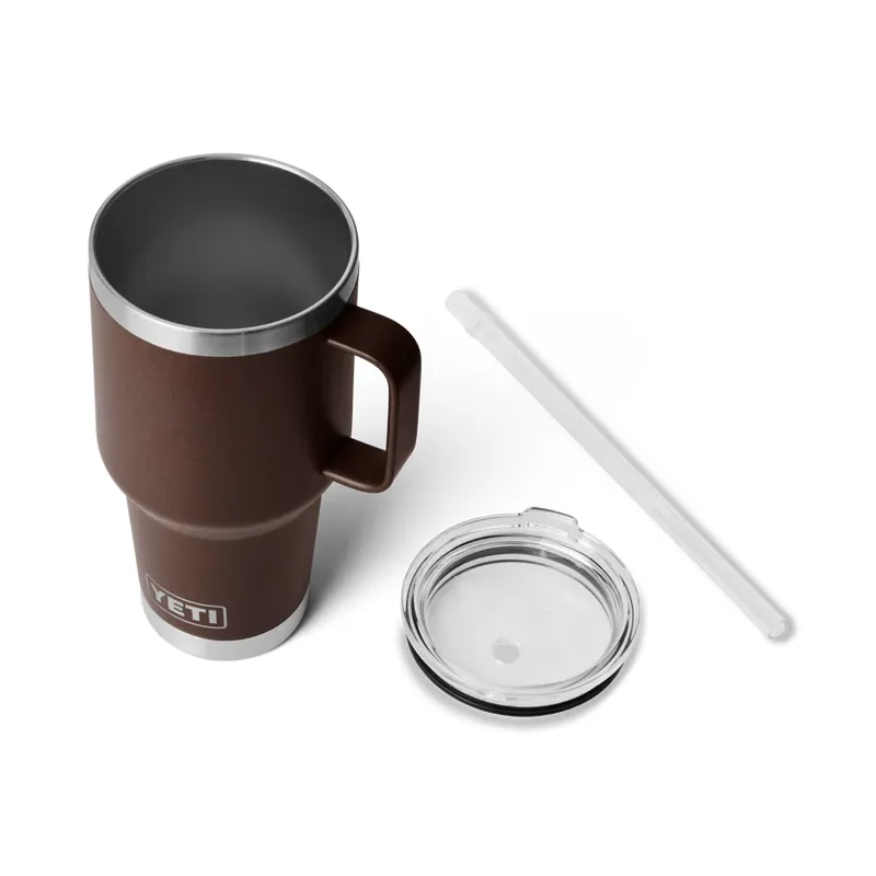 YETI Rambler 35oz Straw Lid 2.0 - Wetlands Brown-1