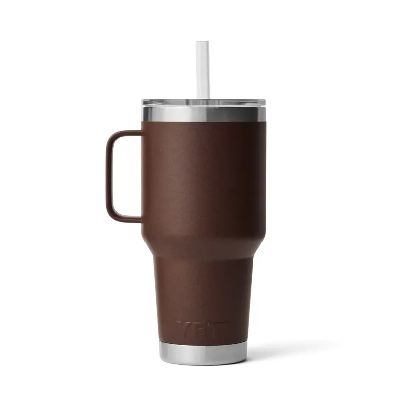 YETI Rambler 35oz Straw Lid 2.0 - Wetlands Brown-2