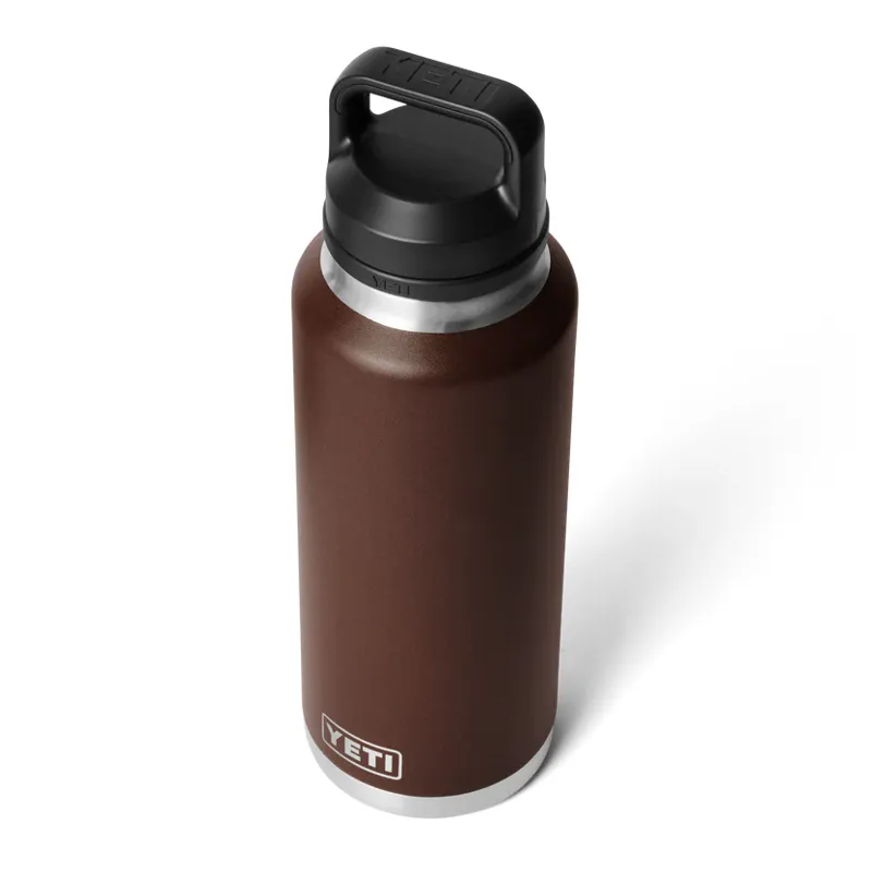 YETI Rambler 46oz Bottle Chug Cap 2.0 - Wetlands Brown-1