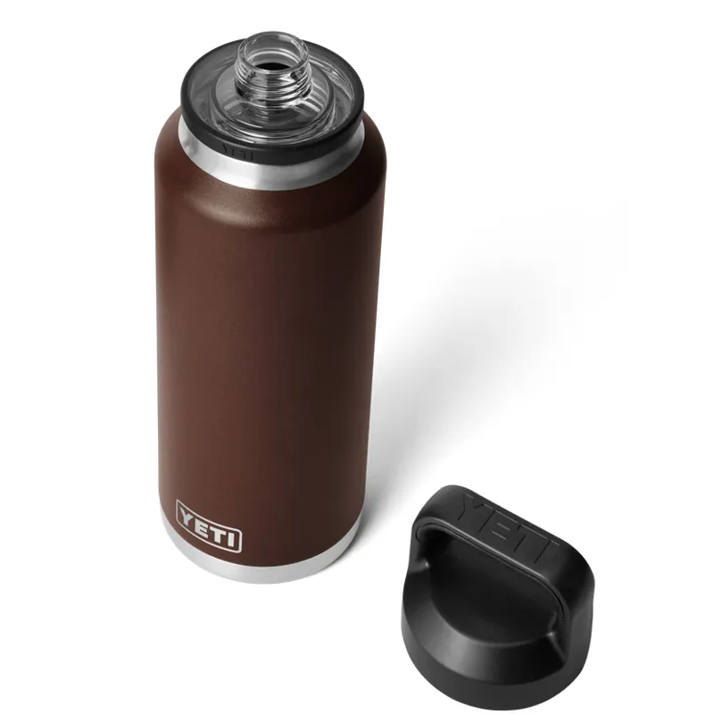 YETI Rambler 46oz Bottle Chug Cap 2.0 - Wetlands Brown-2