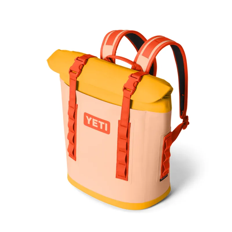 YETI Hopper Backpack M12 Cooler Peach/ Beekeeper-1