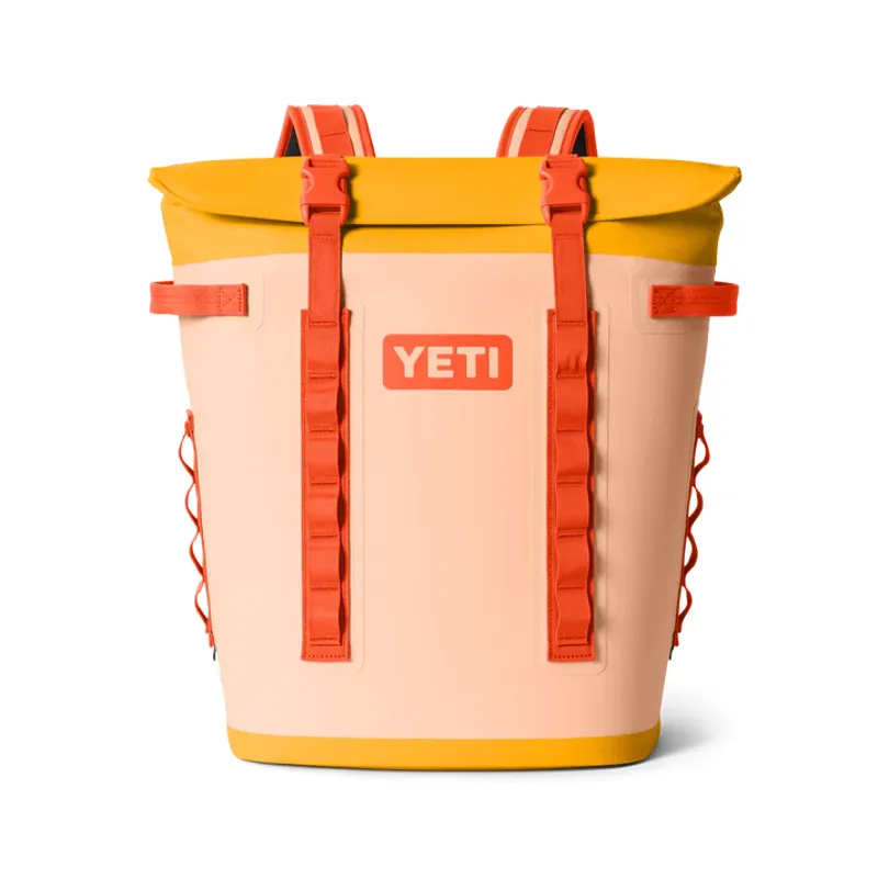 YETI Hopper M20 Backpack Cooler - Peach/Beekeeper